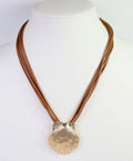 Scallop Cord Necklace