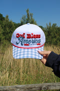 God Bless America Trucker Hat