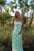 Maxi abstract dress